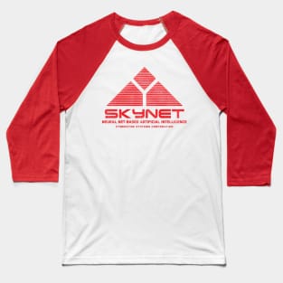 Skynet Logo Worn Lts Baseball T-Shirt